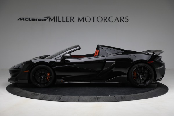 Used 2020 McLaren 600LT Spider for sale Call for price at Rolls-Royce Motor Cars Greenwich in Greenwich CT 06830 3