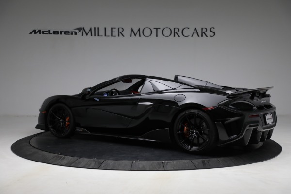Used 2020 McLaren 600LT Spider for sale Call for price at Rolls-Royce Motor Cars Greenwich in Greenwich CT 06830 4