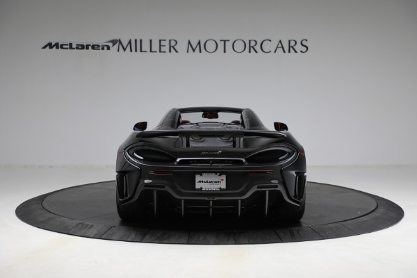 Used 2020 McLaren 600LT Spider for sale Call for price at Rolls-Royce Motor Cars Greenwich in Greenwich CT 06830 6