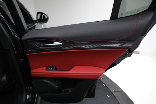 New 2021 Alfa Romeo Stelvio Quadrifoglio for sale Sold at Rolls-Royce Motor Cars Greenwich in Greenwich CT 06830 18