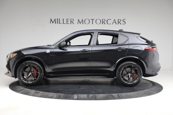 New 2021 Alfa Romeo Stelvio Quadrifoglio for sale Sold at Rolls-Royce Motor Cars Greenwich in Greenwich CT 06830 2
