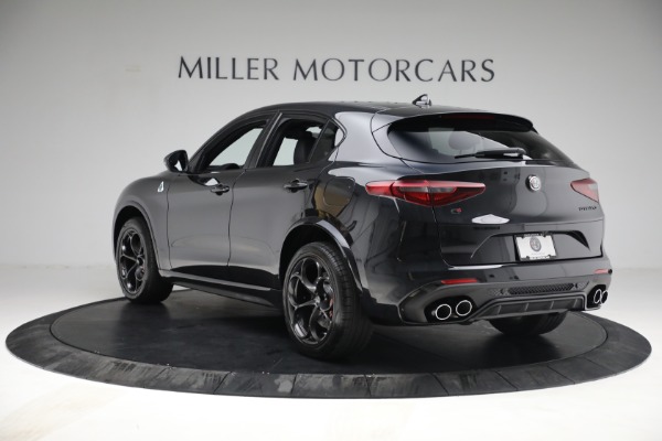 New 2021 Alfa Romeo Stelvio Quadrifoglio for sale Sold at Rolls-Royce Motor Cars Greenwich in Greenwich CT 06830 4
