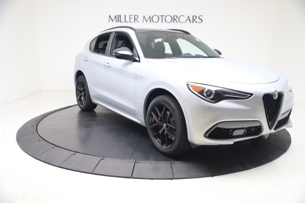 New 2021 Alfa Romeo Stelvio Ti Sport Q4 for sale Sold at Rolls-Royce Motor Cars Greenwich in Greenwich CT 06830 11