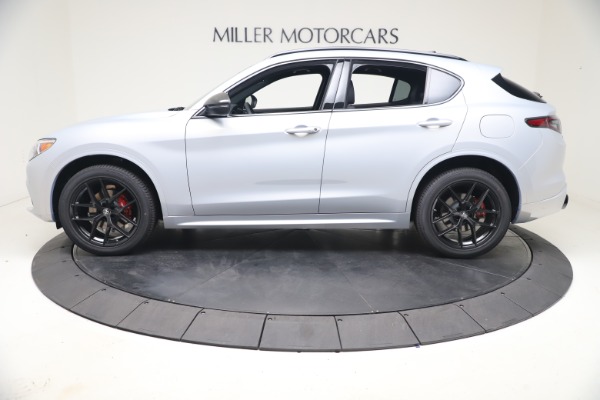 New 2021 Alfa Romeo Stelvio Ti Sport Q4 for sale Sold at Rolls-Royce Motor Cars Greenwich in Greenwich CT 06830 3