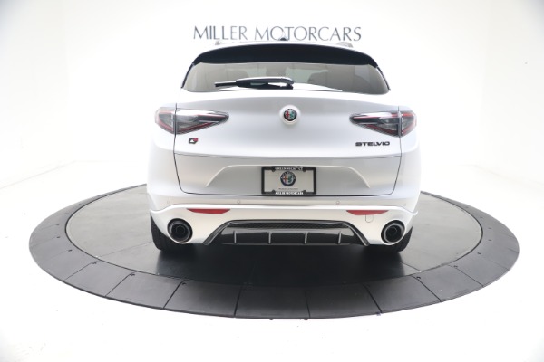 New 2021 Alfa Romeo Stelvio Ti Sport Q4 for sale Sold at Rolls-Royce Motor Cars Greenwich in Greenwich CT 06830 6