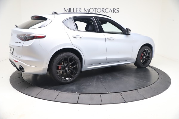 New 2021 Alfa Romeo Stelvio Ti Sport Q4 for sale Sold at Rolls-Royce Motor Cars Greenwich in Greenwich CT 06830 8