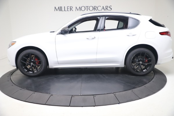 New 2021 Alfa Romeo Stelvio Ti Q4 for sale Sold at Rolls-Royce Motor Cars Greenwich in Greenwich CT 06830 3