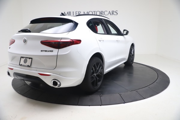 New 2021 Alfa Romeo Stelvio Ti Q4 for sale Sold at Rolls-Royce Motor Cars Greenwich in Greenwich CT 06830 8