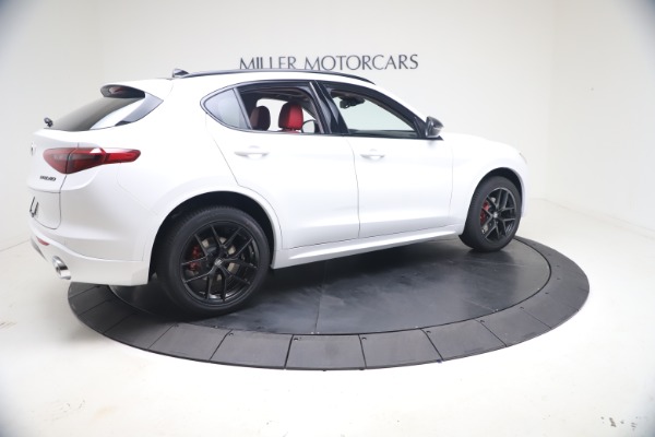 New 2021 Alfa Romeo Stelvio Ti Q4 for sale Sold at Rolls-Royce Motor Cars Greenwich in Greenwich CT 06830 9