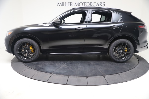 New 2021 Alfa Romeo Stelvio Ti Sport Q4 for sale Sold at Rolls-Royce Motor Cars Greenwich in Greenwich CT 06830 3