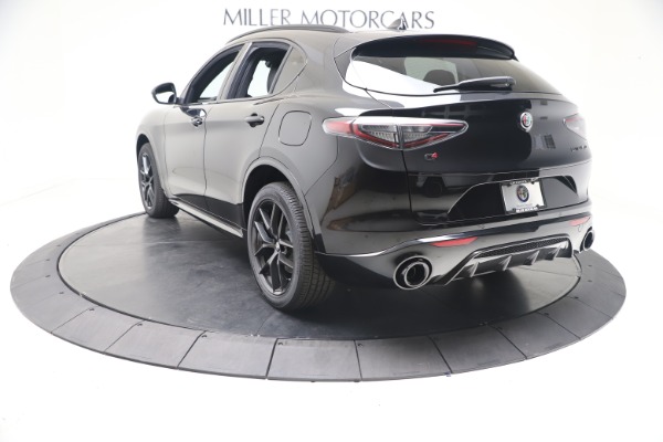 New 2021 Alfa Romeo Stelvio Ti Sport Q4 for sale Sold at Rolls-Royce Motor Cars Greenwich in Greenwich CT 06830 5