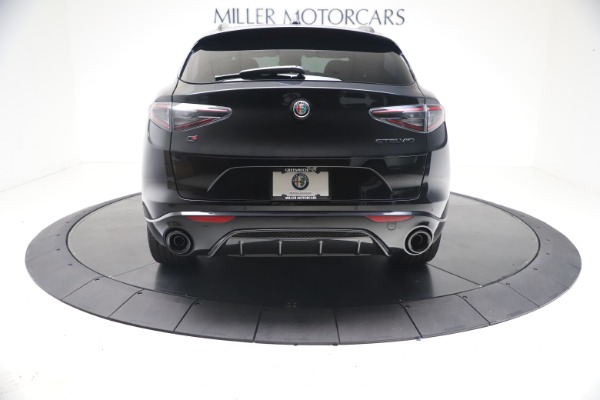 New 2021 Alfa Romeo Stelvio Ti Sport Q4 for sale Sold at Rolls-Royce Motor Cars Greenwich in Greenwich CT 06830 6