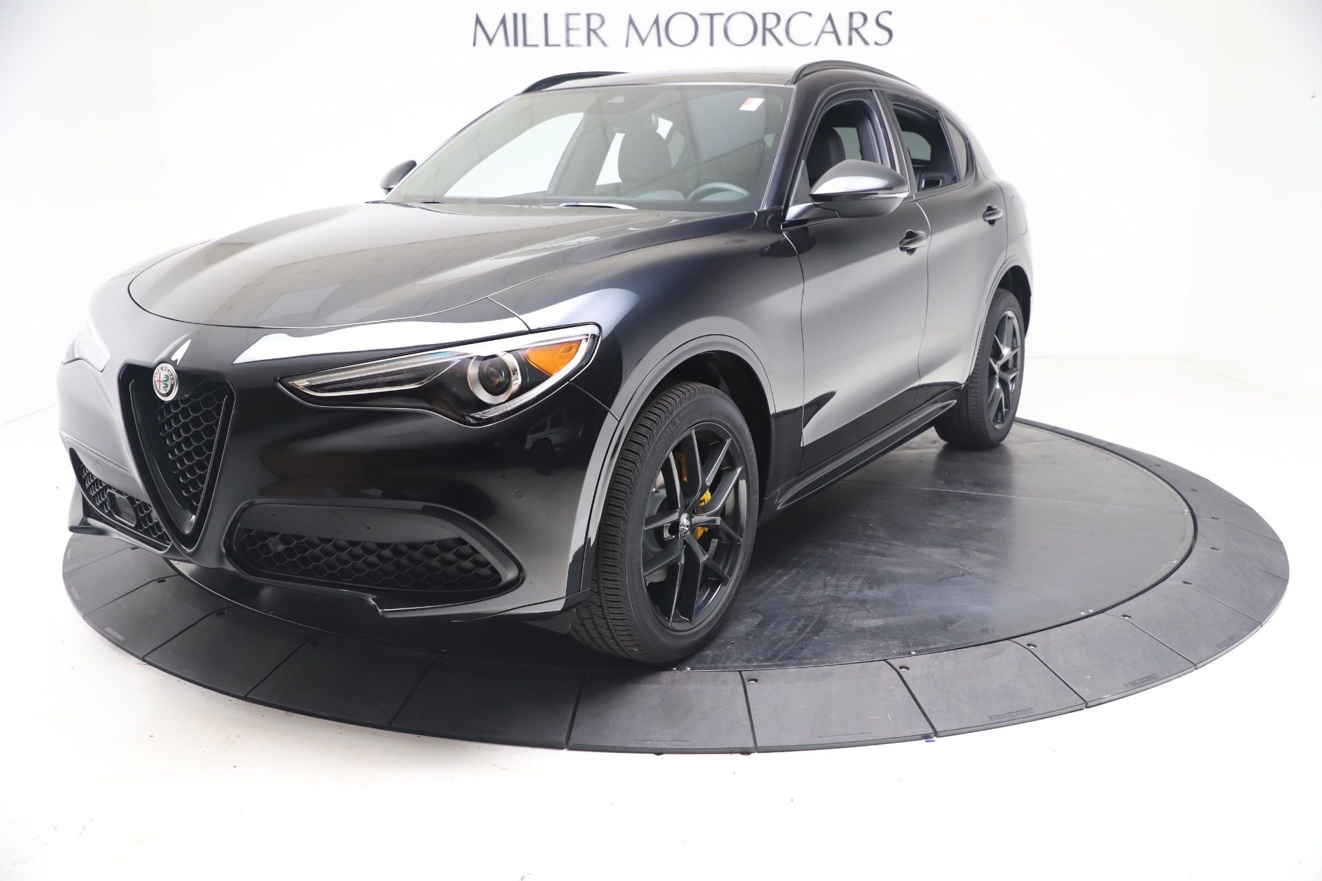 New 2021 Alfa Romeo Stelvio Ti Sport Q4 for sale Sold at Rolls-Royce Motor Cars Greenwich in Greenwich CT 06830 1