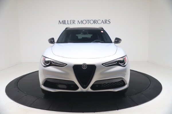 New 2021 Alfa Romeo Stelvio Ti Sport Q4 for sale Sold at Rolls-Royce Motor Cars Greenwich in Greenwich CT 06830 12