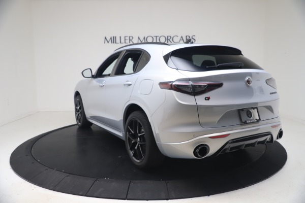 New 2021 Alfa Romeo Stelvio Ti Sport Q4 for sale Sold at Rolls-Royce Motor Cars Greenwich in Greenwich CT 06830 5
