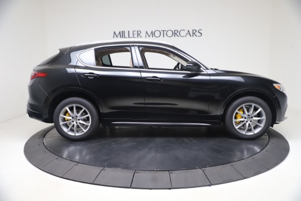 New 2021 Alfa Romeo Stelvio Ti Lusso Q4 for sale Sold at Rolls-Royce Motor Cars Greenwich in Greenwich CT 06830 9