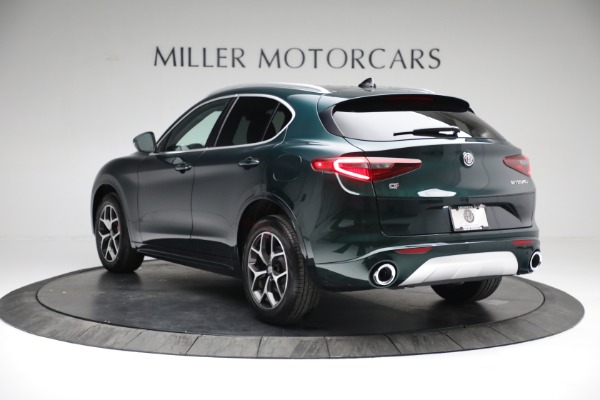 New 2021 Alfa Romeo Stelvio Ti Q4 for sale Sold at Rolls-Royce Motor Cars Greenwich in Greenwich CT 06830 6