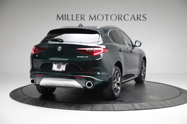 New 2021 Alfa Romeo Stelvio Ti Q4 for sale Sold at Rolls-Royce Motor Cars Greenwich in Greenwich CT 06830 8