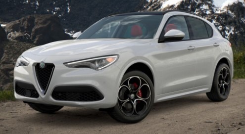 New 2021 Alfa Romeo Stelvio Ti Sport Q4 for sale Sold at Rolls-Royce Motor Cars Greenwich in Greenwich CT 06830 1