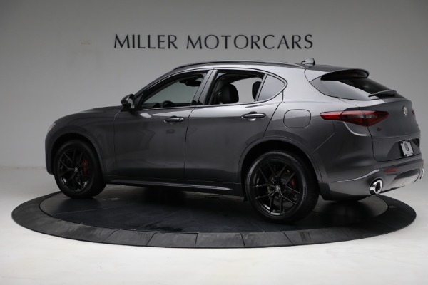 New 2021 Alfa Romeo Stelvio Ti Q4 for sale Sold at Rolls-Royce Motor Cars Greenwich in Greenwich CT 06830 4