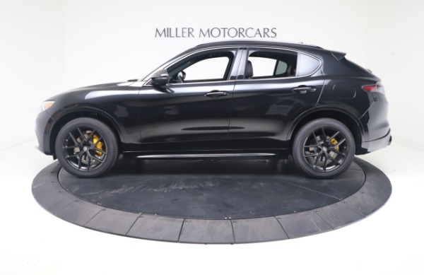 New 2021 Alfa Romeo Stelvio Ti Sport Q4 for sale Sold at Rolls-Royce Motor Cars Greenwich in Greenwich CT 06830 3