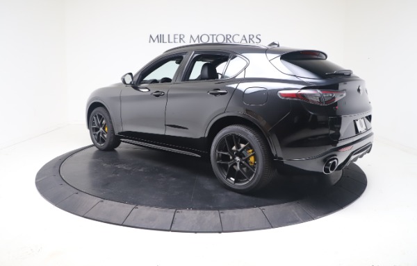 New 2021 Alfa Romeo Stelvio Ti Sport Q4 for sale Sold at Rolls-Royce Motor Cars Greenwich in Greenwich CT 06830 5