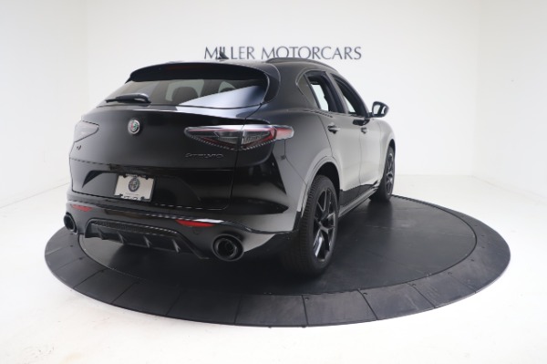 New 2021 Alfa Romeo Stelvio Ti Sport Q4 for sale Sold at Rolls-Royce Motor Cars Greenwich in Greenwich CT 06830 7