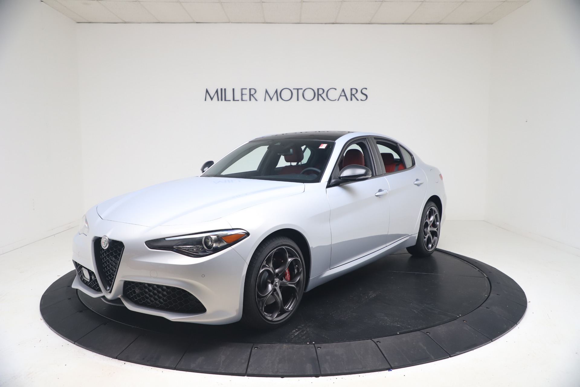 New 2021 Alfa Romeo Giulia Ti Sport Q4 for sale Sold at Rolls-Royce Motor Cars Greenwich in Greenwich CT 06830 1