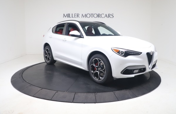 New 2021 Alfa Romeo Stelvio Ti Sport Q4 for sale Sold at Rolls-Royce Motor Cars Greenwich in Greenwich CT 06830 11