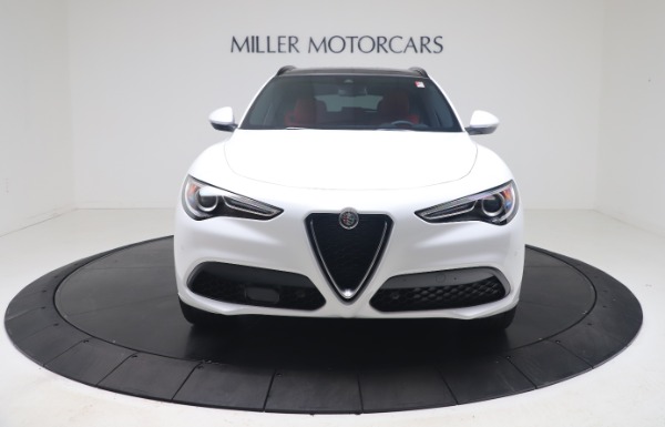 New 2021 Alfa Romeo Stelvio Ti Sport Q4 for sale Sold at Rolls-Royce Motor Cars Greenwich in Greenwich CT 06830 12