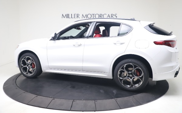 New 2021 Alfa Romeo Stelvio Ti Sport Q4 for sale Sold at Rolls-Royce Motor Cars Greenwich in Greenwich CT 06830 4