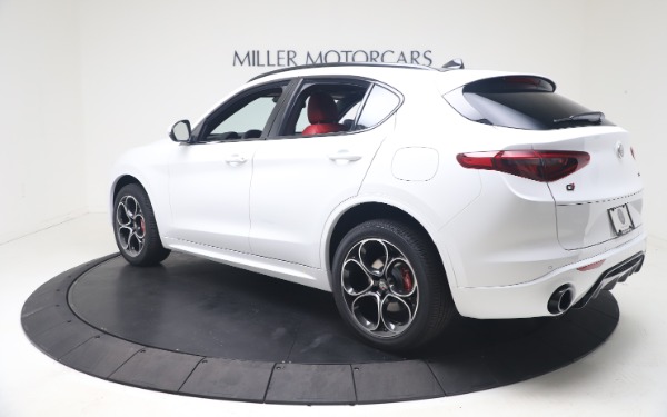 New 2021 Alfa Romeo Stelvio Ti Sport Q4 for sale Sold at Rolls-Royce Motor Cars Greenwich in Greenwich CT 06830 5