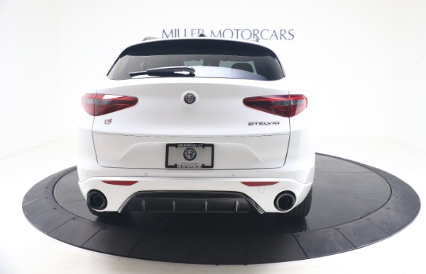 New 2021 Alfa Romeo Stelvio Ti Sport Q4 for sale Sold at Rolls-Royce Motor Cars Greenwich in Greenwich CT 06830 6