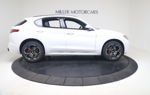 New 2021 Alfa Romeo Stelvio Ti Sport Q4 for sale Sold at Rolls-Royce Motor Cars Greenwich in Greenwich CT 06830 9