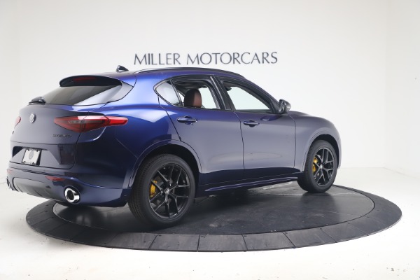 New 2021 Alfa Romeo Stelvio Ti Q4 for sale Sold at Rolls-Royce Motor Cars Greenwich in Greenwich CT 06830 8