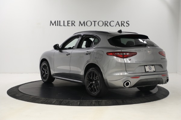 New 2021 Alfa Romeo Stelvio Ti Q4 for sale Sold at Rolls-Royce Motor Cars Greenwich in Greenwich CT 06830 5