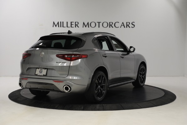 New 2021 Alfa Romeo Stelvio Ti Q4 for sale Sold at Rolls-Royce Motor Cars Greenwich in Greenwich CT 06830 7