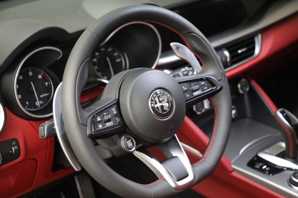 New 2021 Alfa Romeo Stelvio Ti Sport Q4 for sale Sold at Rolls-Royce Motor Cars Greenwich in Greenwich CT 06830 17
