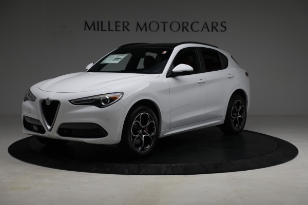 New 2021 Alfa Romeo Stelvio Ti Sport Q4 for sale Sold at Rolls-Royce Motor Cars Greenwich in Greenwich CT 06830 2