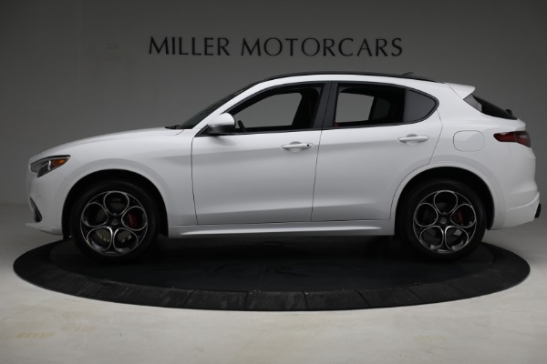 New 2021 Alfa Romeo Stelvio Ti Sport Q4 for sale Sold at Rolls-Royce Motor Cars Greenwich in Greenwich CT 06830 3