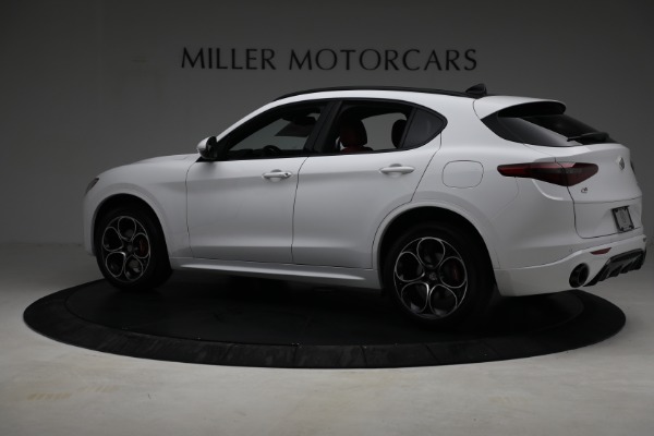 New 2021 Alfa Romeo Stelvio Ti Sport Q4 for sale Sold at Rolls-Royce Motor Cars Greenwich in Greenwich CT 06830 4