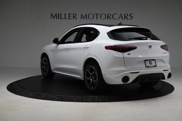 New 2021 Alfa Romeo Stelvio Ti Sport Q4 for sale Sold at Rolls-Royce Motor Cars Greenwich in Greenwich CT 06830 5