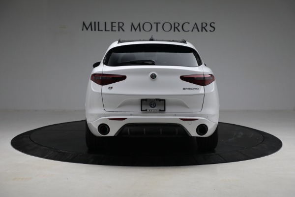 New 2021 Alfa Romeo Stelvio Ti Sport Q4 for sale Sold at Rolls-Royce Motor Cars Greenwich in Greenwich CT 06830 6