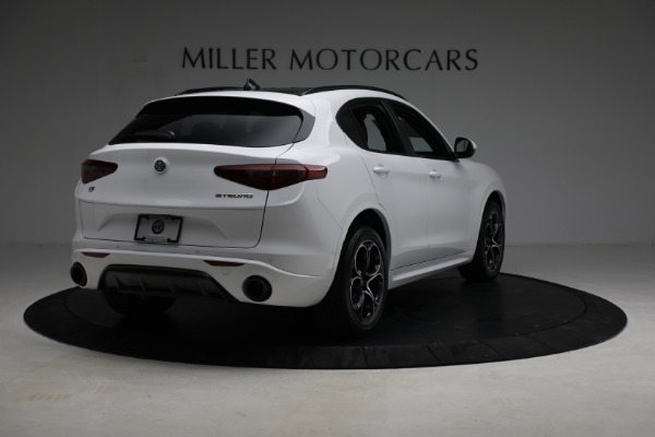 New 2021 Alfa Romeo Stelvio Ti Sport Q4 for sale Sold at Rolls-Royce Motor Cars Greenwich in Greenwich CT 06830 7