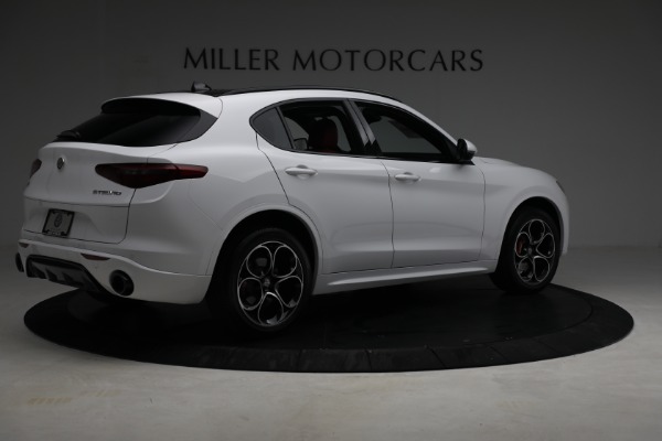 New 2021 Alfa Romeo Stelvio Ti Sport Q4 for sale Sold at Rolls-Royce Motor Cars Greenwich in Greenwich CT 06830 8