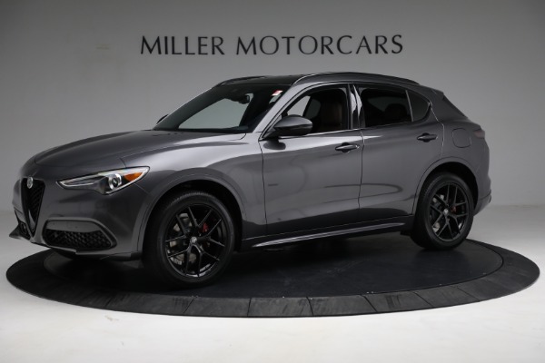 New 2021 Alfa Romeo Stelvio Ti Sport Q4 for sale Sold at Rolls-Royce Motor Cars Greenwich in Greenwich CT 06830 2