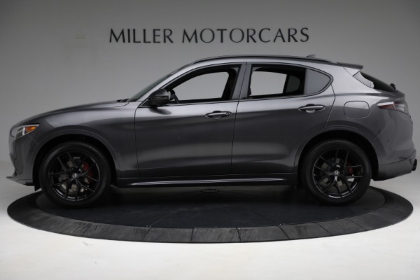 New 2021 Alfa Romeo Stelvio Ti Sport Q4 for sale Sold at Rolls-Royce Motor Cars Greenwich in Greenwich CT 06830 3