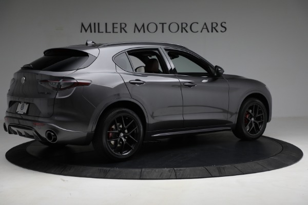 New 2021 Alfa Romeo Stelvio Ti Sport Q4 for sale Sold at Rolls-Royce Motor Cars Greenwich in Greenwich CT 06830 8