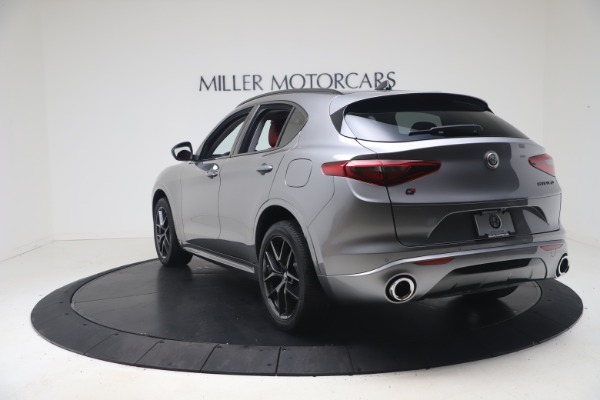 New 2021 Alfa Romeo Stelvio Ti Q4 for sale Sold at Rolls-Royce Motor Cars Greenwich in Greenwich CT 06830 5