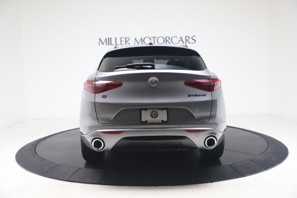 New 2021 Alfa Romeo Stelvio Ti Q4 for sale Sold at Rolls-Royce Motor Cars Greenwich in Greenwich CT 06830 6